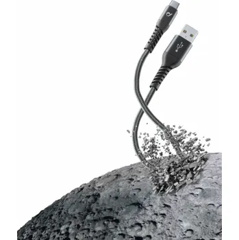 Datový kabel Cellular Line Kabel USB USB-A - USB-C 1,2 m černý (TETRACABTYC1MK)