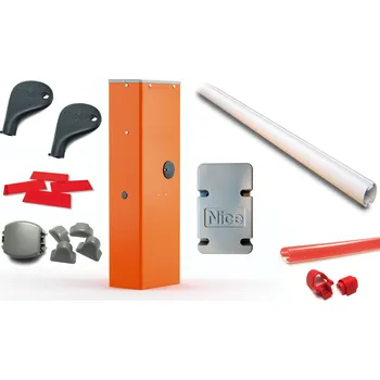 Pohon brány NICE S.p.A. Sada dopravní závory WIDE pro kontrolu a řízení přístupu do 4 m, 100 cyklů/hod