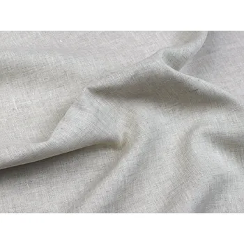 Snový svět VZOREK - Lněná látka Sara Oatmeal 190g/m2