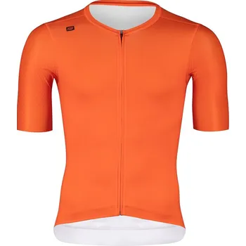 cyklistický dres dres FORCE MILD kr. rukáv, oranžový S