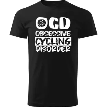 Pánské tričko Grooters Tričko pro cyklisty - OCD Velikost: XXL