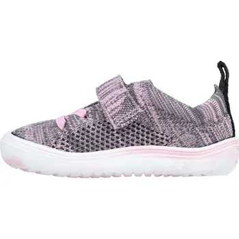 Dívčí tenisky Jonap Barefoot tenisky Matty růžovo-šedý melír Velikost: 28