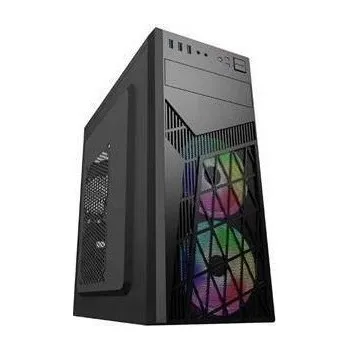 PC skříň EUROCASE skříň ML N6-560B, Midi Tower, 1xUSB-C, 2xUSB 3.0, 2x audio, bez zdroje P001041859561