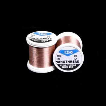Hends Nano Thread 30D - 18/0 Light Brown (Hends cívka)