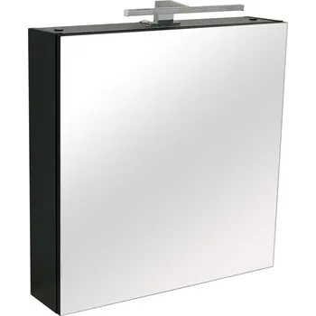 Koupelnový nábytek BPS-koupelny Zrcadlová skříňka Amata B 60 ZS LED-CR s osvětlením Any LED 30 CR, chrom