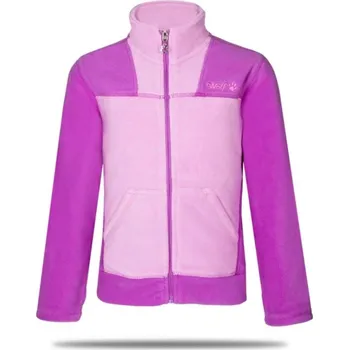 Dívčí mikina Dívčí fleecová mikina Wolf B2144 fialová