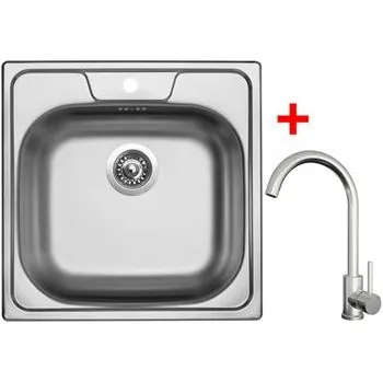 Nerezový dřez Sinks CLASSIC 480 + ARCO celonerezová