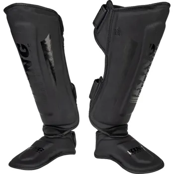 Chránič holeně pro bojový sport Chrániče holení King Pro boxing Revo 4 - černá L