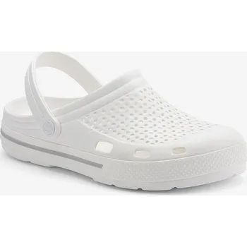 Pánské pantofle Pánské nazouváky COQUI LINDO White/White Khaki grey 41