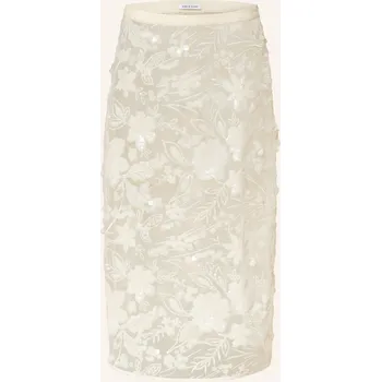 Dámská sukně Mrs & Hugs Dámská Síťovaná Sukně S Flitry, režná, 38