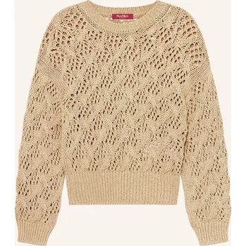Dámský svetr Max Mara Studio Dámský Svetr Pilade, zlatá, 40