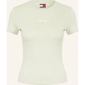 Dámské tričko Tommy Jeans Dámské Tričko, světle zelená, 36