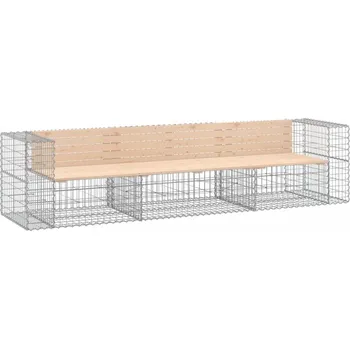 Zahradní lavice Zahradní gabionová lavice Dekorhome