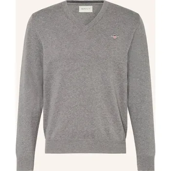 Pánský svetr Gant Pánský Svetr, šedá, S