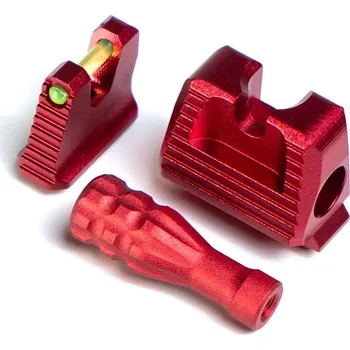 NOVRITSCH Novritsch CNC vysoká mířidla a natahovací páka TP22 GBB - Červená