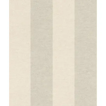 Tapeta Vliesová tapeta zelené a béžové pruhy 600742 / Tapety na zeď Schöner Wohnen CL (0,53 x 10,05 m) Rasch