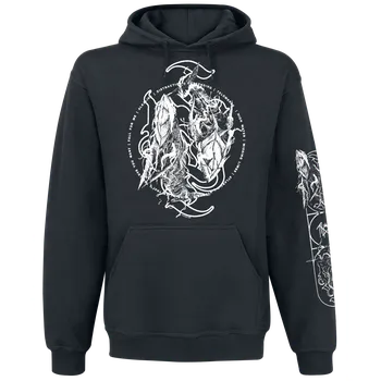 Pánská mikina Mikina s kapucí z Sleep Token - The Place Will Become Your Tomb Whale - Muži - černá