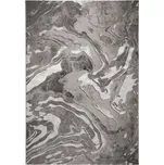 Flair Rugs Moderní kusový koberec Eris Marbled Silver, 10 mm, odolný, elegantní Rozměry koberců: 160x230