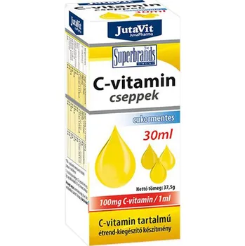 Fitness strava JutaVit Vitamin C Drops 30 ml