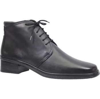 Dámské polobotky Vycházková obuv-kotníková, Gabor, černá: Černá Hladká kůže 28 43 G - standardní šíře (6566-9333)