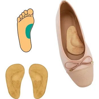 Vložka do bot Podpora podélné klenby HealthMed 1 pár - hnědá, S