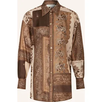 Dámská halenka Zimmermann Dámská Košilová Halenka Lucky Z Hedvábí, velbloudí...