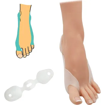 Bandáž hallux pro oddělení palce a malíčku - průhledná