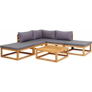 Zahradní sestava Zahradní sedací souprava 6 ks BARBORA Dekorhome