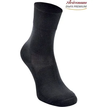Pánské ponožky Aries Zateplené ponožky pro diabetiky Avicenum DiaFit Premium Barva: 9999 černá, Velikost: 36-39