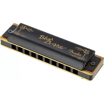 Foukací harmonika Harmonika diatonická Fender Blues Deville D