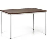 Jídelní stůl TRIVIA, 120x80 cm, šedá podnož, ořech 135159371