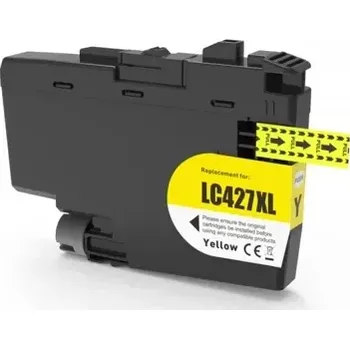 Kompatibilní inkoust Brother LC-427XLY (LC427XLY), žlutý