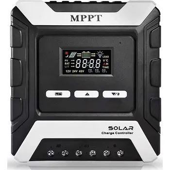 solární regulátor MPPT solární regulátor Solární regulátor MPPT 12/24/48V 60A - 12V/870Wp, 24V/1740Wp, 48V/2880Wp (Výkonný MPPT solární regulátor pro ostrovní solární systémy o napětí baterie 12-48V s výkonem panelů do 2880Wp)