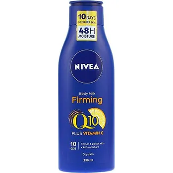 Tělové mléko Nivea Q10 + Vitamin C výživné zpevňující tělové mléko 250 ml + Prodloužená možnost vrácení zboží do 30 dnů.