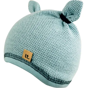 Kojenecká čepice světle čepička s oušky