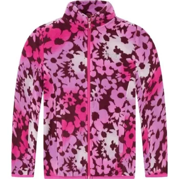 Dívčí mikina Dívčí fleecová mikina Wolf B2441 růžová květy