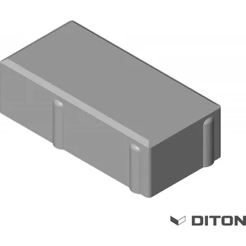 Zámková dl. Obdelník 6cm "Parketa 6" přírodní (10,8m2/pal) DITON