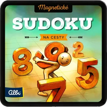 Desková hra Albi HRA Sudoku magnetické na cesty (společenská hra)