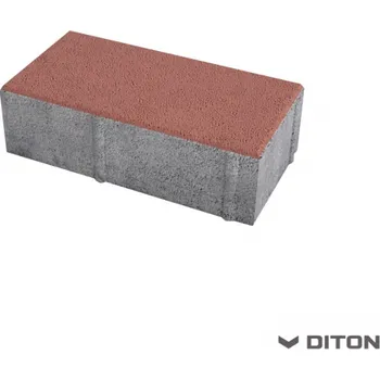 Dlažba Skladebná dlažba DITON Parketa 8 rovná hrana - ČERVENÁ