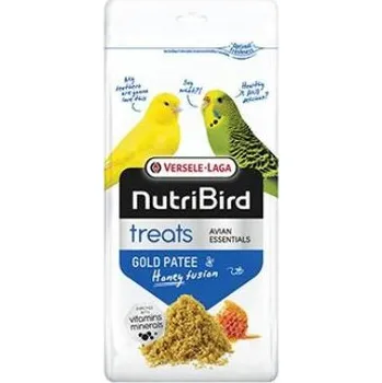 Pro ptáka VL Nutribird Treats Gold Patee Honey Fusion 250g