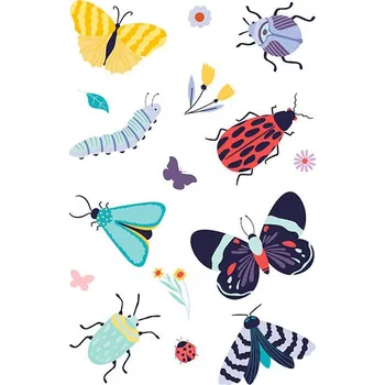 Odstranitelné tetování Motýli a brouci 2 - tetovačky pro děti