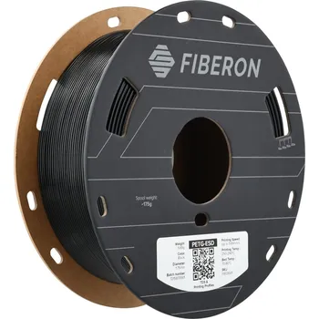 3D tisk PolyMaker Fiberon PETG-ESD černá 1,75mm 500g