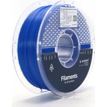 Filament Gembird GEMBIRD filament ABS High Speed modrý 1,75 mm 1 kg