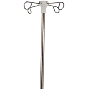 Upínací popruh OVM IS - 04, infuzní stojan, 4 háčky, nerez