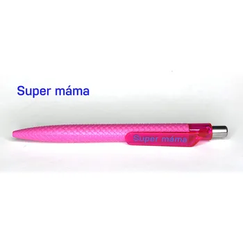 Propiska s textem, růžová, "Super máma"