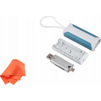 Ochrana fotoaparátu a videokamery JJC Pouzdro Pouzdro na paměťové karty JJC MCR-STM5WB s čtečkou karet USB 3.0