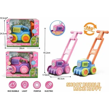 Bublifuk NENURODYTA_V Stroj na mýdlové bubliny Sekačka na trávu P81578A