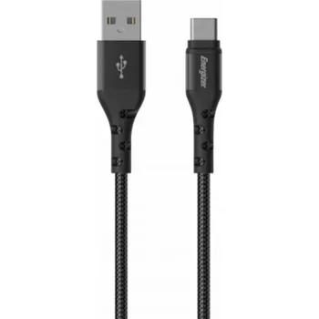 Datový kabel Energizer Kabel USB-A - USB-C 2m černý (C520CKBK)