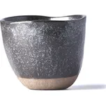 Hrnek bez ucha s nepravidelným okrajem Tea Cup hnědý 180 ml MIJ