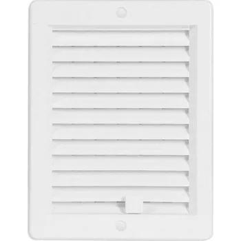 Větrací mřížka HACO větrací mřížka se žaluzíí 150x150 BÍLÁ